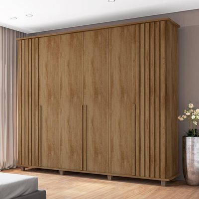 Guarda Roupa Com 6 Portas Varese Cinamomo