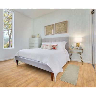 Tapete Para Quarto Ecletik Verde Cha 0,50x1,00 São Carlos