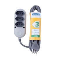 Extensão Múltipla 3 Tomadas 2p+t 10 A 250 V Tramontina 3 M Tramontina