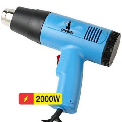 Soprador Térmico Ar Quente 2000w Com 2 Temperaturas 300-500°c