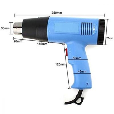 Soprador Térmico Ar Quente 2000w Com 2 Temperaturas 300-500°c
