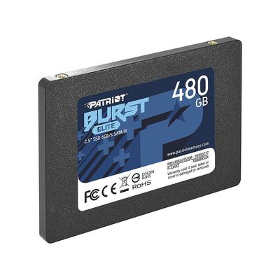 Ssd 480Gb Patriot Burst Elite Sata Iii 6Gb/S Leitura 450Mb