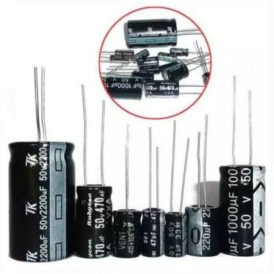 Capacitor Eletrolítico 22 X 63V