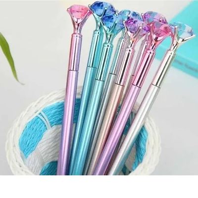 Canetas Coloridas Diamante Kit 10 Uni