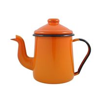 Cafeteira Tradicional Esmaltada Laranja 1,1 L Ewel