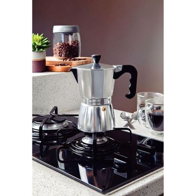 Cafeteira Expresso Italiana Tramontina Em Alumínio Com Cabo Em Nylon 320 Ml Tramontina