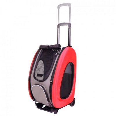 Mochila Carrinho Transporte Passeio Caes Pet Dog Bag Lorben