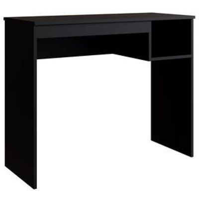 Escrivaninha Genialflex Noronha com Nicho - 90,8cm de largura Preto