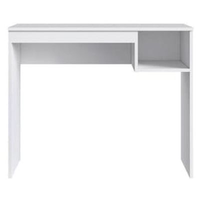 Escrivaninha Genialflex Noronha com Nicho - 90,8cm de largura Branco
