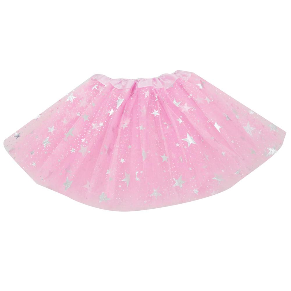 Saia Tule Infantil de Carnaval Estrelas Play&Fun Sortida