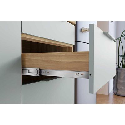 Cozinha Completa Marquesa 4 Peças (2Aéreos+2Balcões) C4P24 Nogueira - Nesher