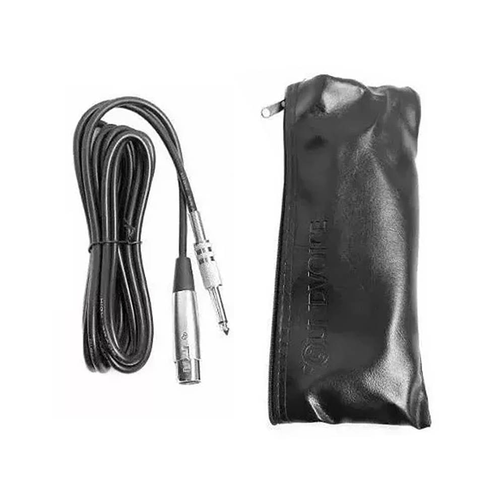 Microfone Dinâmico Soundvoice SM90 C/ Cabo e Bolsa - AC1762