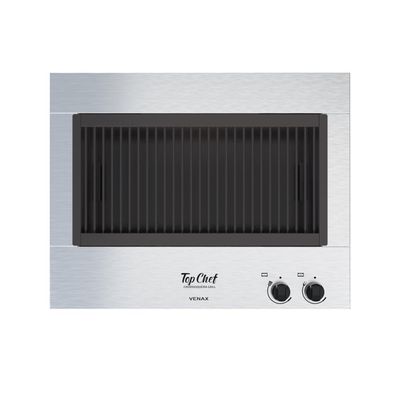 Churrasqueira a Gas Venax Grill Top Chef de Embutir Inox