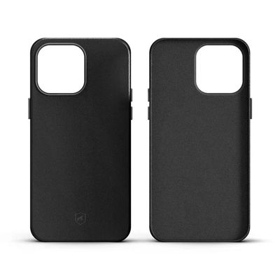 Kit Capa Couro Dual Preta e Pelicula Ultra Glass para iPhone 15 Pro - Gshield