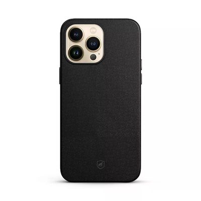 Kit Capa Couro Dual Preta e Pelicula Ultra Glass para iPhone 15 Pro - Gshield
