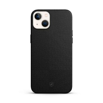 Kit Capa Couro Dual Preta e Pelicula Ultra Glass para iPhone 15 - Gshield