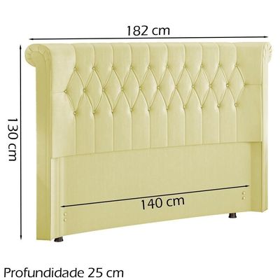 Cabeceira Casal 140 Cm Mirag Corano Tcs 350 Peer Tcs 350