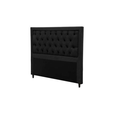 Cabeceira Queen 160cm Simbal Baronesa Veludo Preto