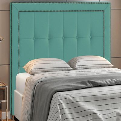 Cabeceira Solteiro 90 Cm Napoll Veludo Sl 946 Peer Sl 946