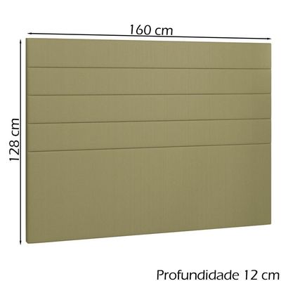Cabeceira Queen 160 Cm Lisben Linho Sl 75 Peer Sl 75