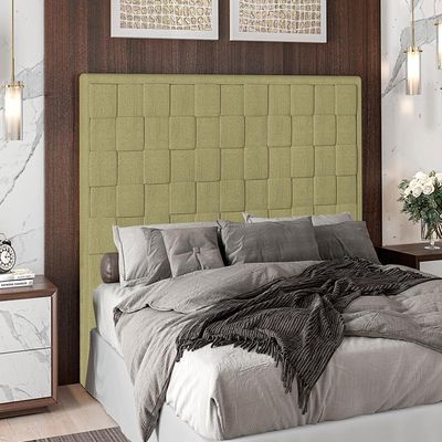 Cabeceira Solteiro 90 Cm Priss Linho Sl 75 Peer Sl 75