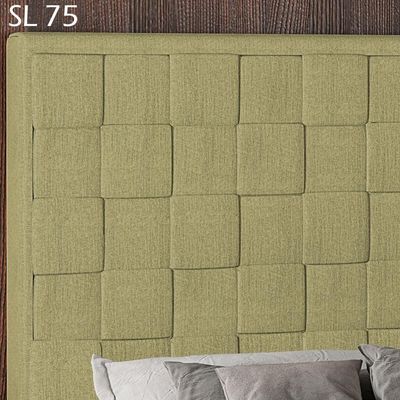 Cabeceira Solteiro 90 Cm Priss Linho Sl 75 Peer Sl 75