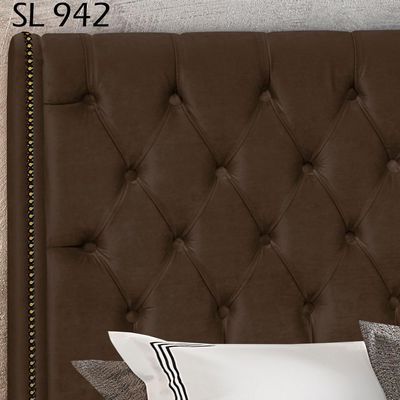 Cabeceira Queen 160 Cm Firezz Veludo Sl 942 Peer Sl 942