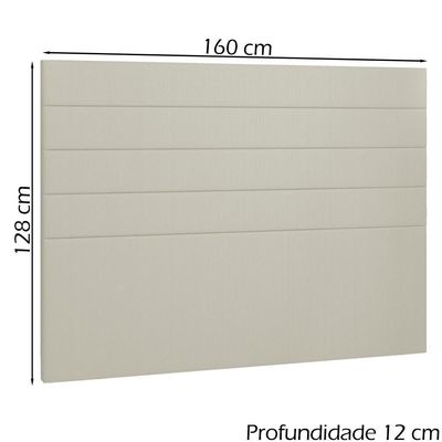 Cabeceira Queen 160 Cm Lisben Linho Sl 76 Peer Sl 76