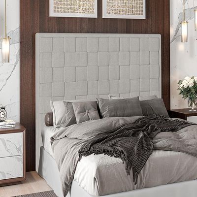 Cabeceira Solteiro 90 Cm Priss Linho Sl 76 Peer Sl 76