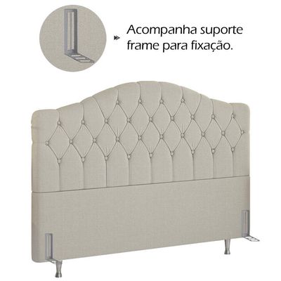 Cabeceira Casal 140 Cm Room Linho Sl 76 Peer Sl 76