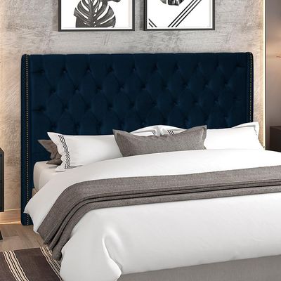Cabeceira Casal 140 Cm Firezz Veludo Sl 948 Peer Sl 948