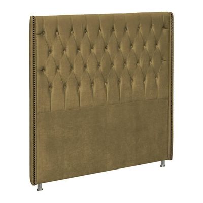 Cabeceira Solteiro 90 Cm Firezz Veludo Sl 945 Peer Sl 945
