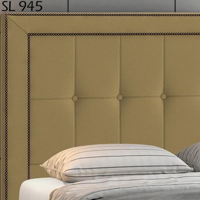 Cabeceira Solteiro 90 Cm Napoll Veludo Sl 945 Peer Sl 945