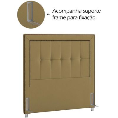 Cabeceira Solteiro 90 Cm Napoll Veludo Sl 945 Peer Sl 945