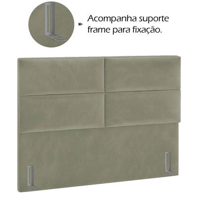 Cabeceira Queen 160 Cm Barcel Veludo Sl 940 Peer Sl 940