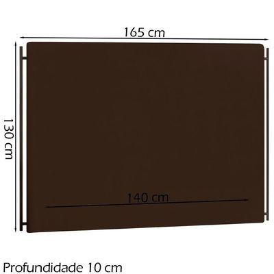 Cabeceira Casal 140 Cm Troy Veludo Sl 942 Peer Sl 942