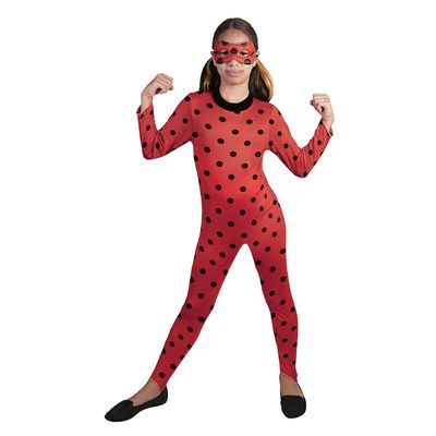 Fantasia Ladybug Super Magia Luxo M UNICA