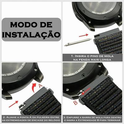 Pulseira Para Apple Watch Ballistic 49Mm - Cinza - Gshield