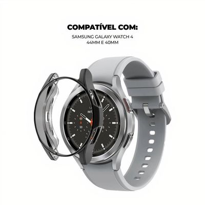 Case Para Samsung Watch 4 40Mm - Case Bumper Armor - Gshield