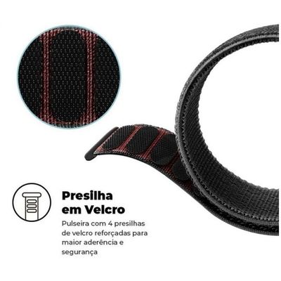 Pulseira Para Apple Watch 38 / 40 / 41Mm Ballistic - Azul Nevoeiro - Gshield