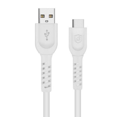 Kit Carregador Turbo Triplo Branco + Cabo Dual Shock Type C Branco - Gshield