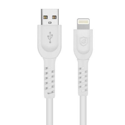 Kit Carregador Turbo Triplo + Cabo Dual Shock Lightning Branco - Gshield