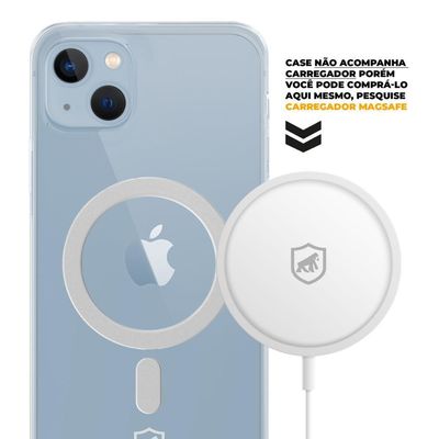Capa Case Capinha Magsafe Para Iphone 14 - Transparente - Gshield