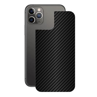 Película Iphone 11 Pro -Traseira Fibra Carbono Preta-Gshield