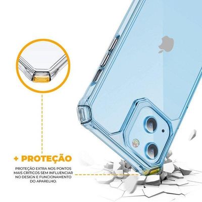 Capa Case Capinha Case Capinha Para Iphone 14 - Clear Proof - Gshield