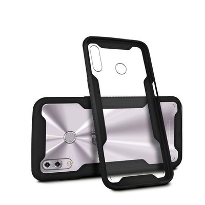 Kit Capa Case Capinha Dual Shock E Pelicula Defender Glass Para Asus Zenfone 5 / 5Z - Gshield