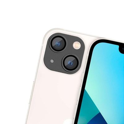 Protetor De Lente De Câmera De Alumínio Para Iphone 14 - Preta - Gshield
