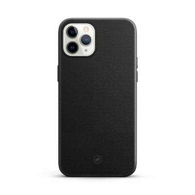Capa Para Iphone 11 Pro Max - Couro Dual Preta - Gshield