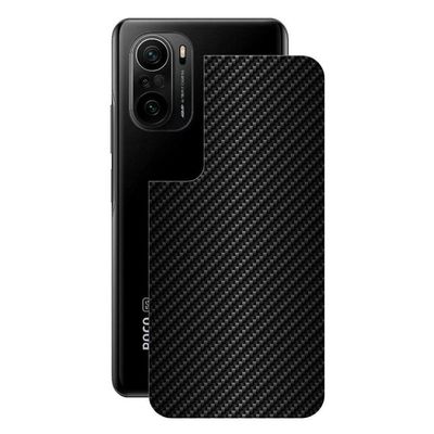 Película Xiaomi Poco F3-Traseira Fibra Carbono Preta-Gshield