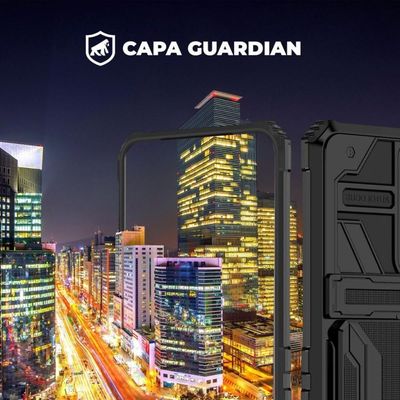 Capa Case Capinha Guardian Para Samsung Galaxy S22 Plus - Preta - Gshield